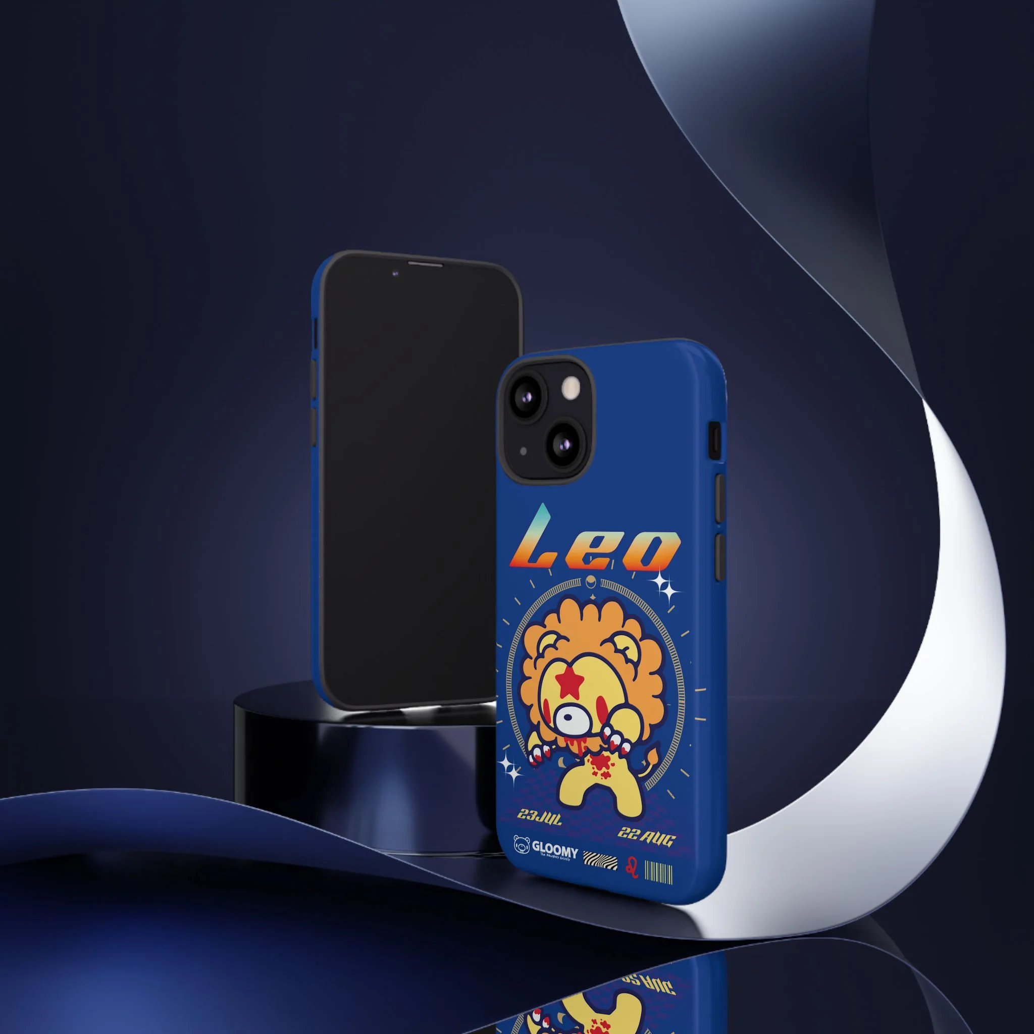 Zodiac Leo gloomy bear Phone Case - Image 81