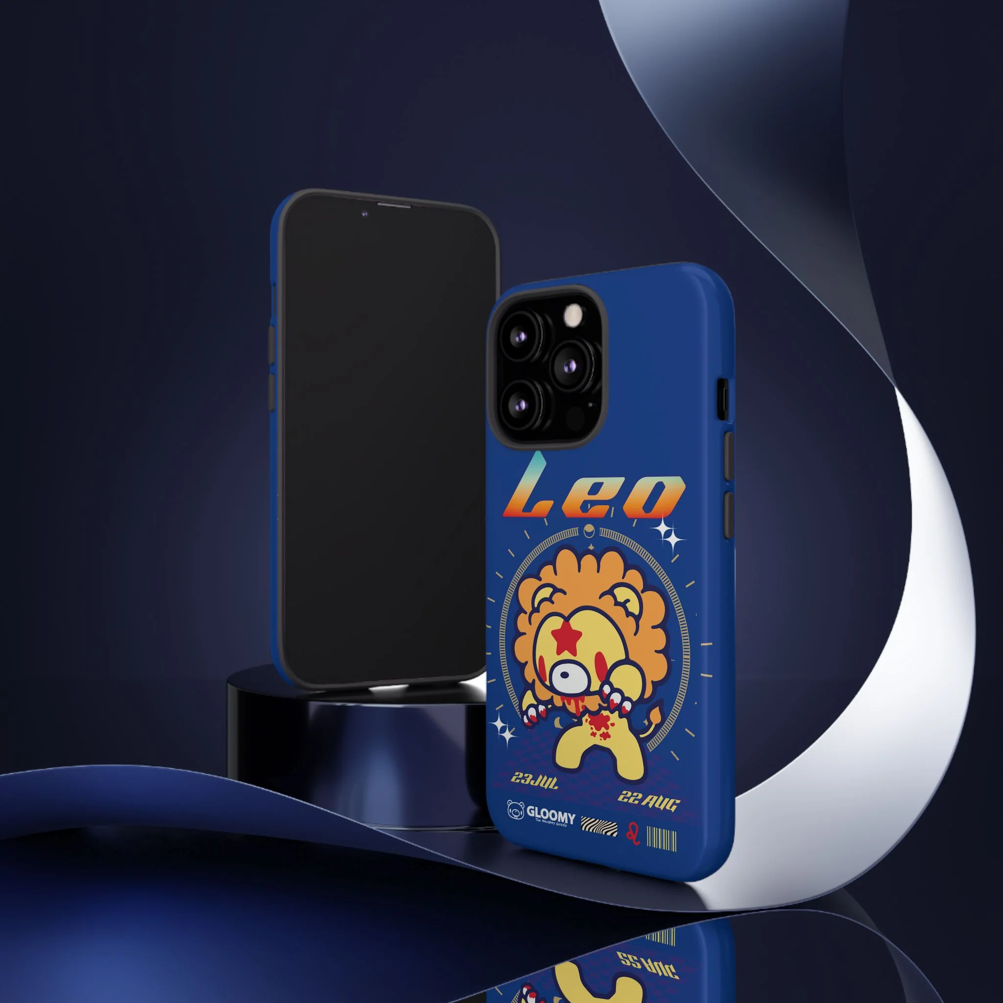 Zodiac Leo gloomy bear Phone Case - Image 83