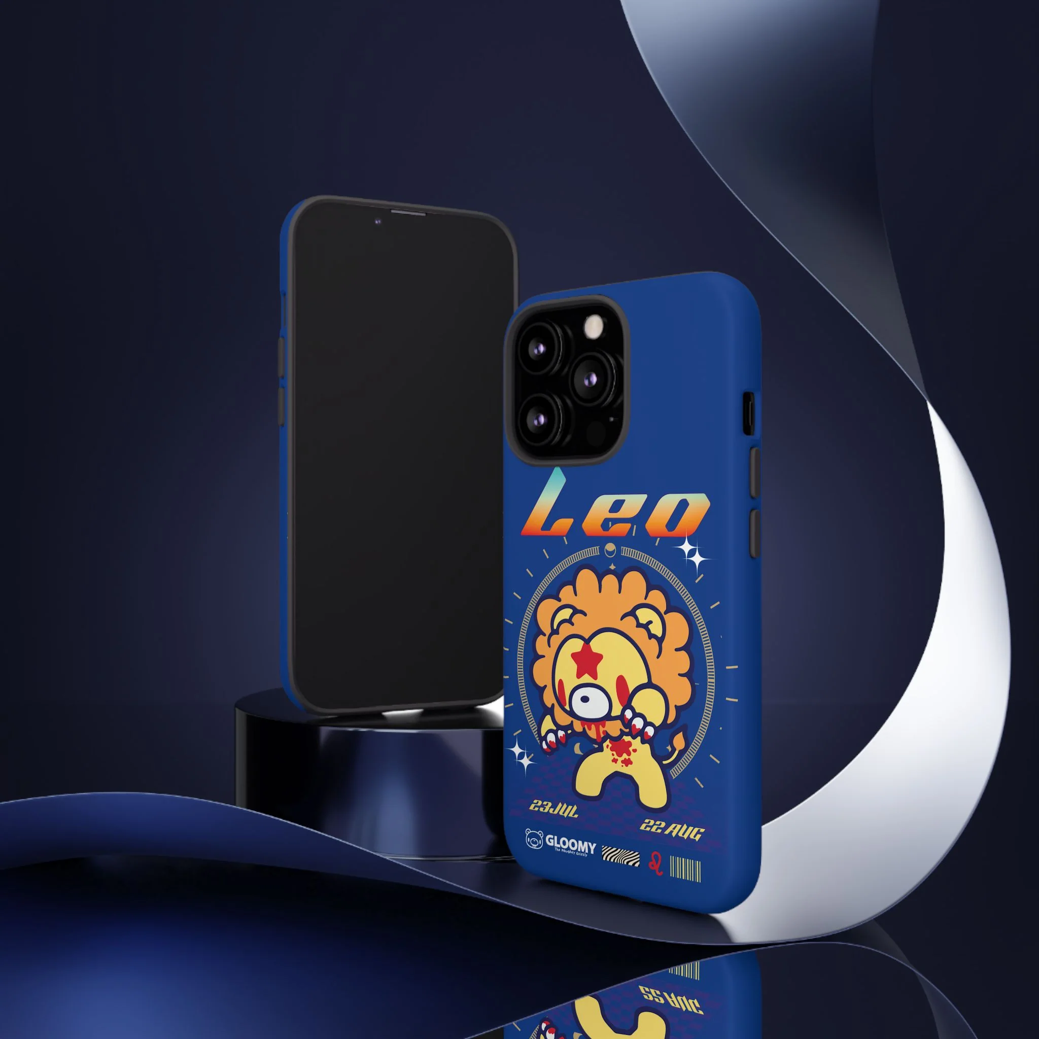 Zodiac Leo gloomy bear Phone Case - Image 84