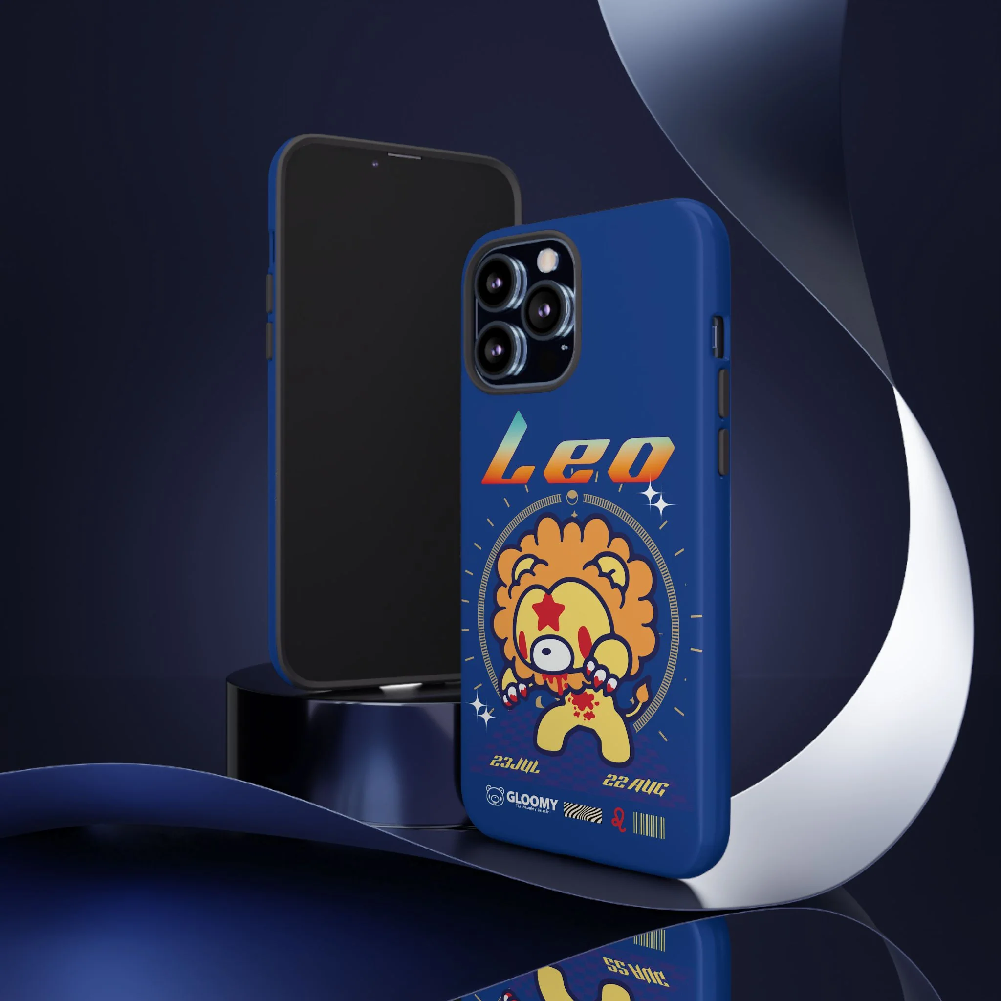Zodiac Leo gloomy bear Phone Case - Image 85