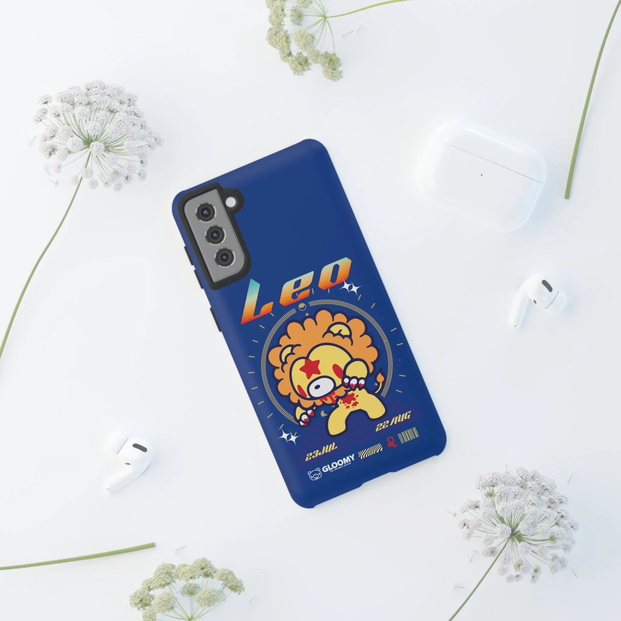 Zodiac Leo gloomy bear Phone Case - Image 90