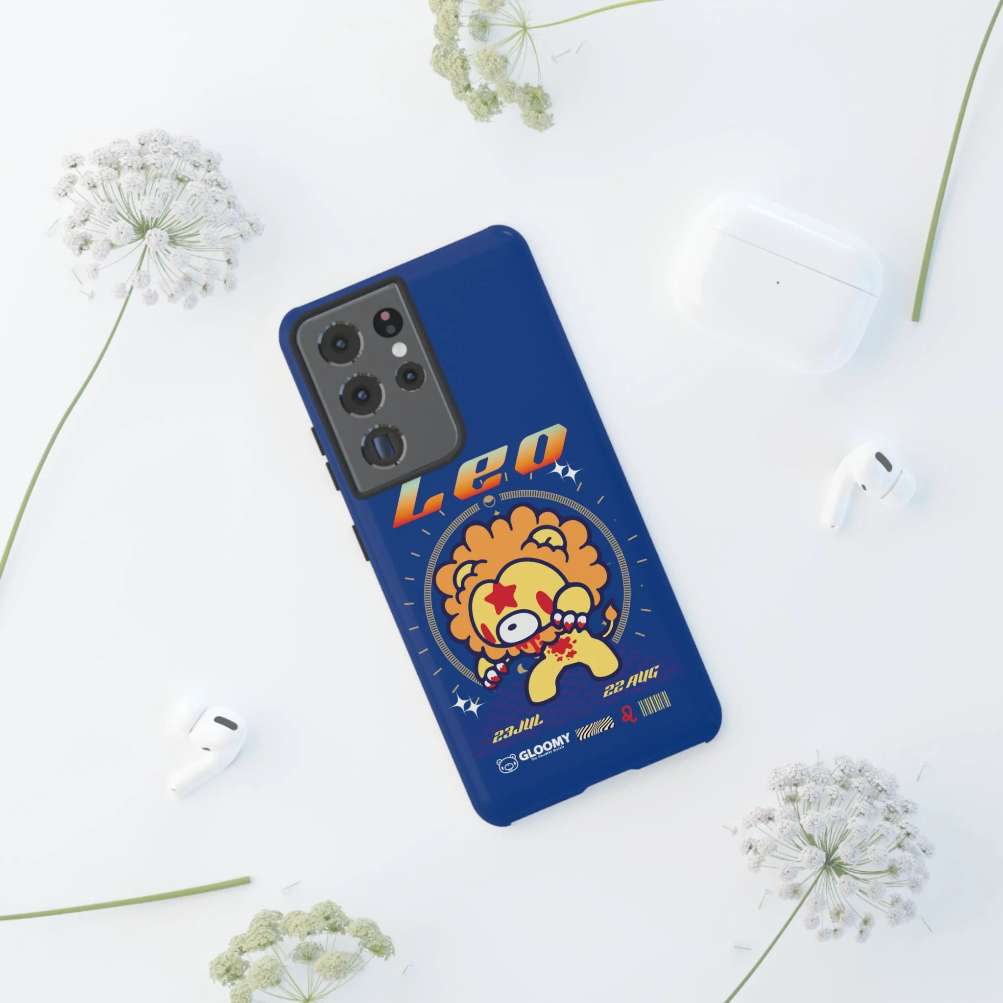 Zodiac Leo gloomy bear Phone Case - Image 91