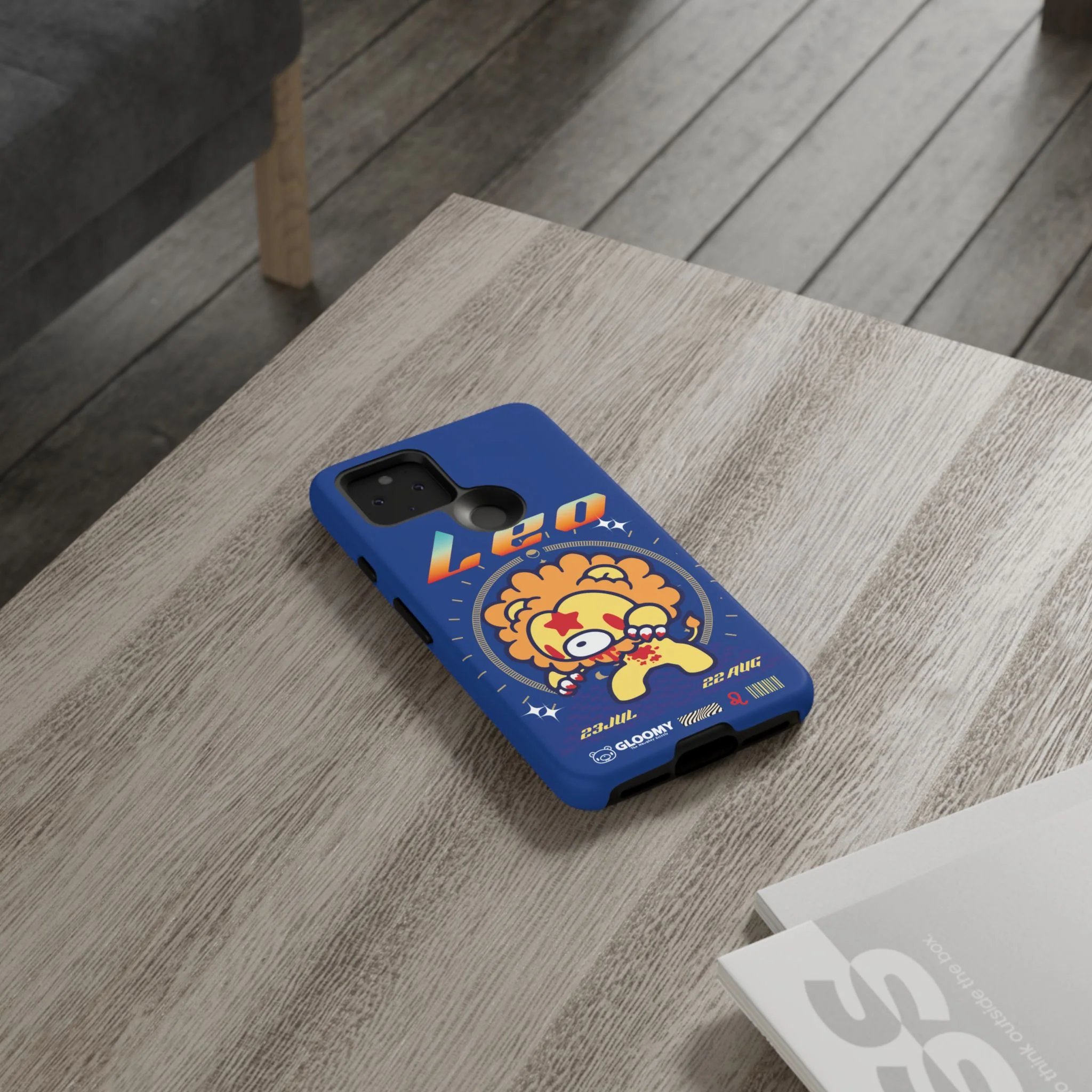 Zodiac Leo gloomy bear Phone Case - Image 94