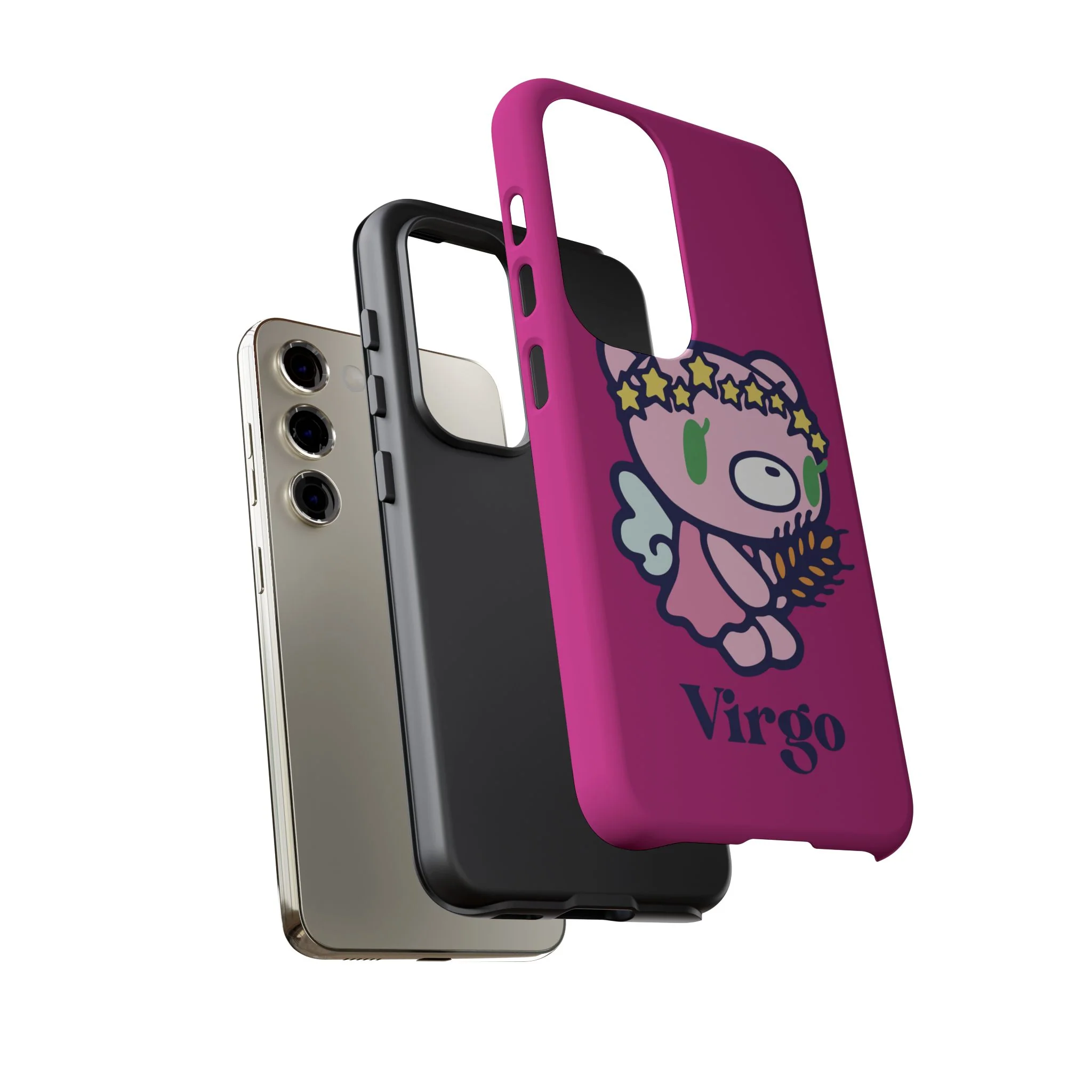 Zodiac Virgo gloomy bear Phone Case - Image 133